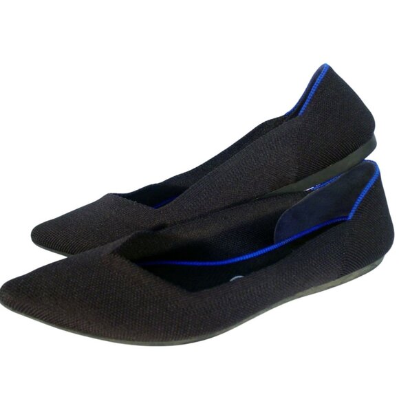ROTHY'S The Point $145 Ballet Flats + Extra Insoles Sz 9.5 - Picture 4 of 8